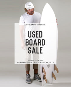 Black Friday in North Park | Surfboard Sale + Banks Sample Sale