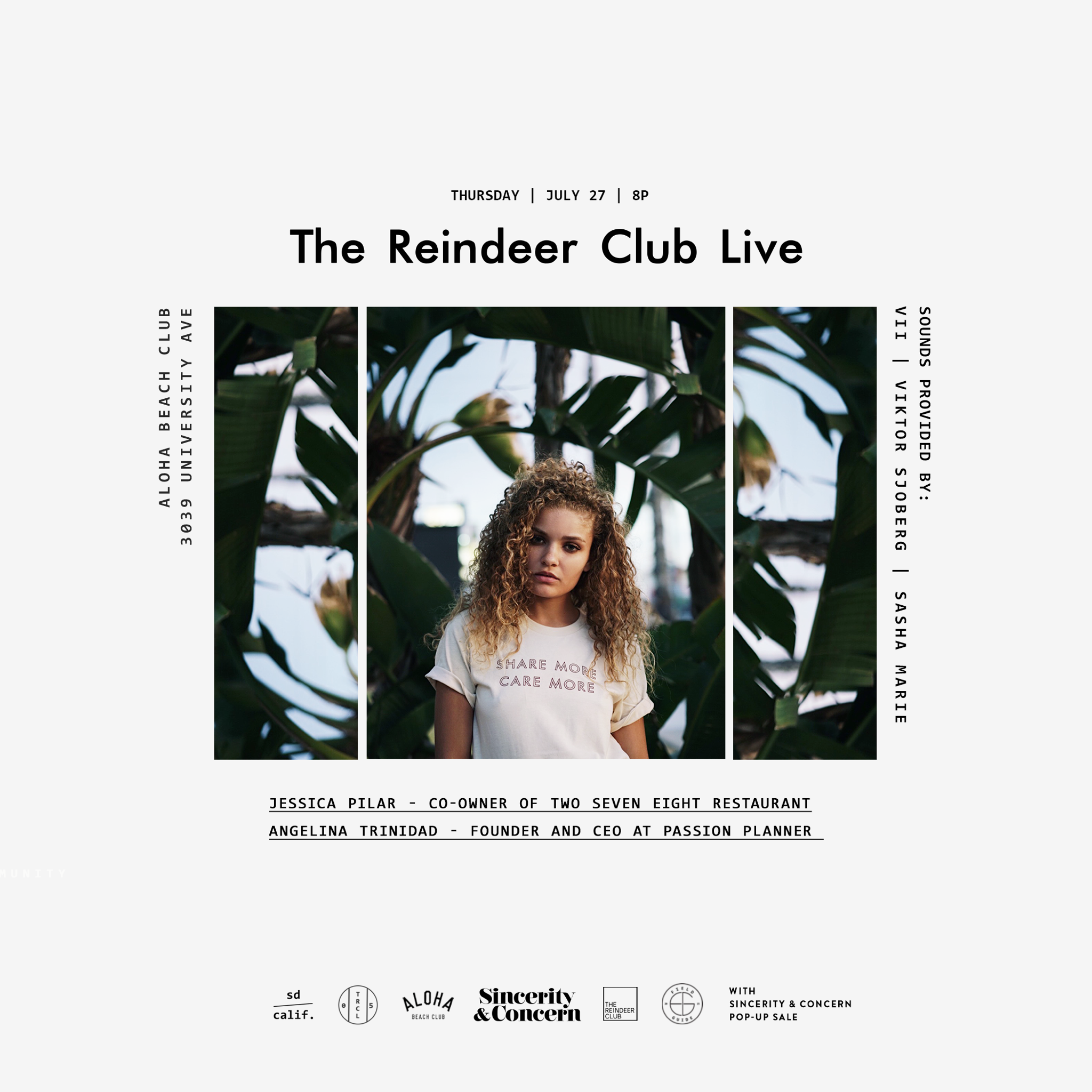 Reindeer Club Live with Jessica Pilar and Angelia Trinidad