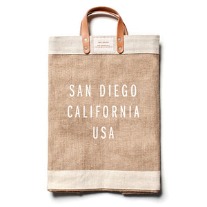 Apolis + Aloha Beach Club - San Diego Market Bag - Aloha Beach Club
