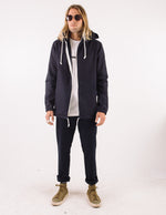 Aloha Beach Club - Konia Canvas Parka in Navy - Aloha Beach Club
