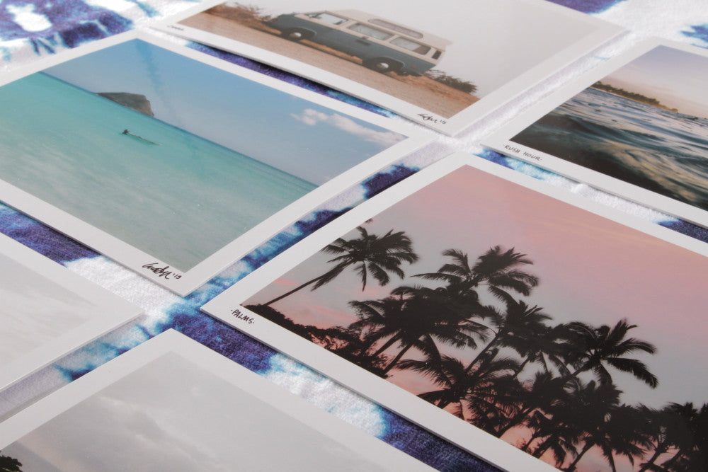 Analogue Convergence - 8" x 10" Cerulean Print - Aloha Beach Club