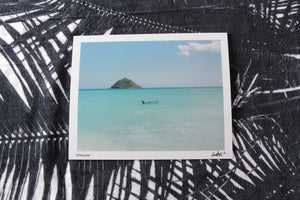 Analogue Convergence - 8" x 10" Cerulean Print - Aloha Beach Club