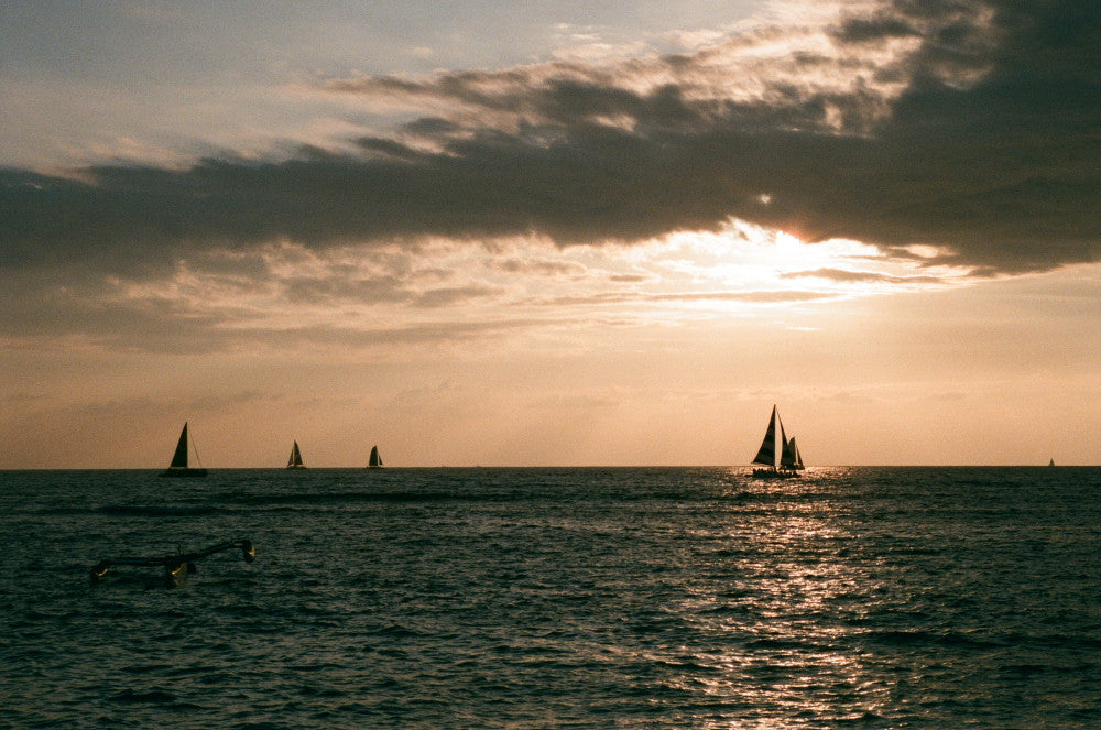 Analogue Convergence - 8" x 10" Outrigger Print - Aloha Beach Club