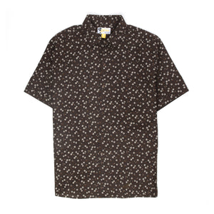 Aloha Beach Club - Abigail Short Sleeve Aloha Shirt Cocoa - Aloha Beach Club