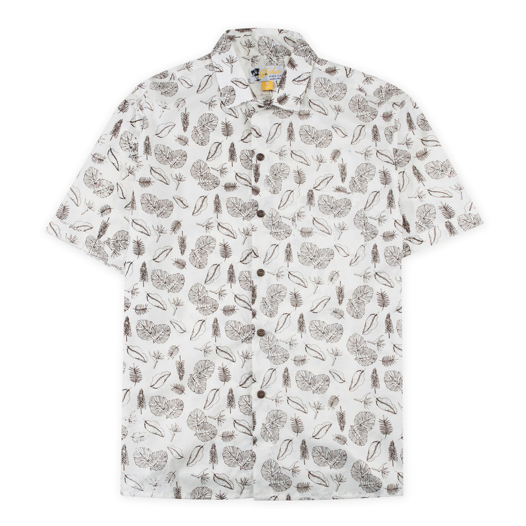 Aloha Beach Club - Elwell Natural Short Sleeve Aloha Shirt - Aloha Beach Club