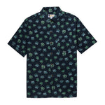 Aloha Beach Club - Kamaka Navy Short Sleeve Aloha Shirt - Aloha Beach Club