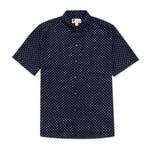 Aloha Beach Club - Mele Short Sleeve Aloha Shirt Indigo - Aloha Beach Club