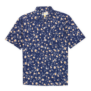 Aloha Beach Club - Makua Navy Short Sleeve Aloha Shirt - Aloha Beach Club