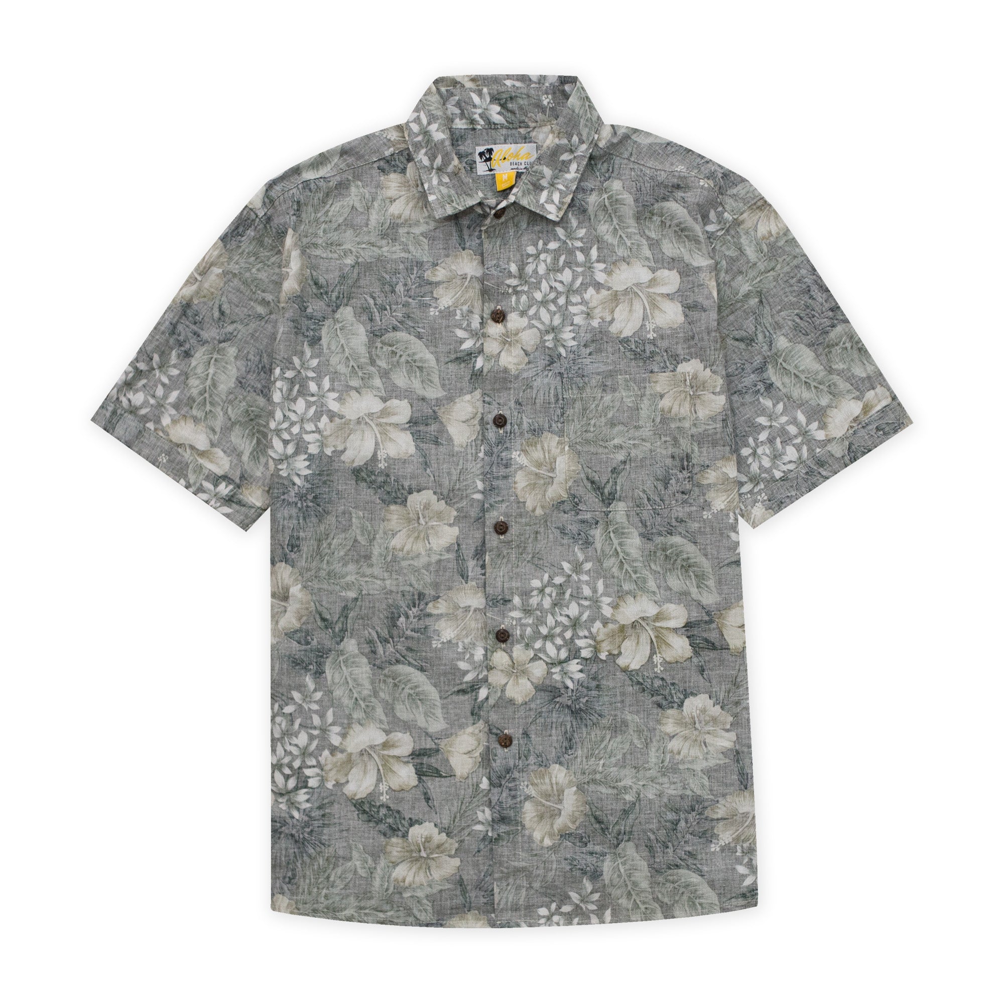 Aloha Beach Club - Nelly Short Sleeve Aloha Shirt Green - Aloha Beach Club