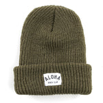 Aloha Beach Club - Charlie Beanie Military Green - Aloha Beach Club