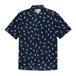 Aloha Beach Club x The Grass Skirt Navy Short Sleeve Aloha Shirt - Aloha Beach Club