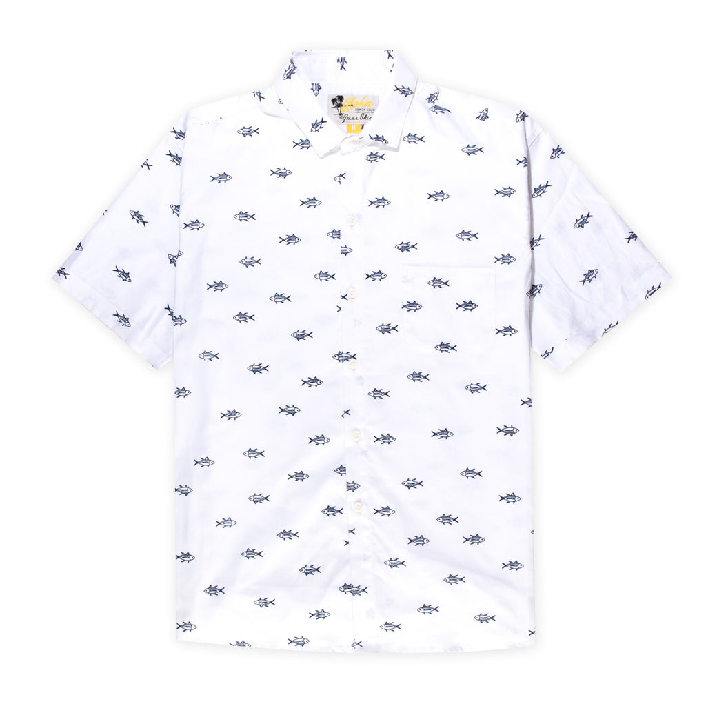 Aloha Beach Club x The Grass Skirt Poke Short Sleeve Aloha Shirt - Aloha Beach Club