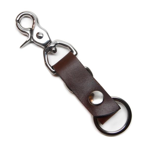 Friday & River - Leather Key Clip Tan