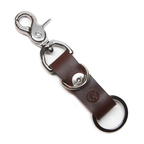 Friday & River - Leather Key Clip Tan