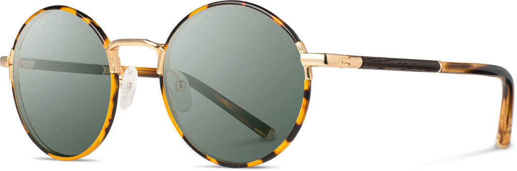 Shwood - Hawthorne: Tortoise & Matte Gold // Ebony = G15