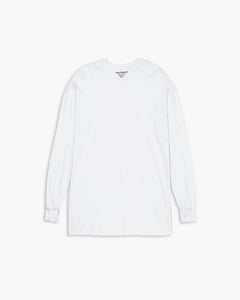 RICHER POORER - Long Sleeve Crew Tee White