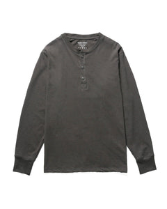 Copy of RICHER POORER - Long Sleeve Henley Charcoal