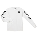 Aloha Beach Club - White Moonshine Long Sleeve Tee - Aloha Beach Club