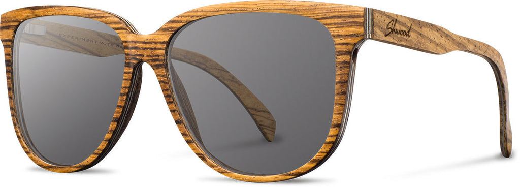 Shwood - Mckenzie: Zebrawood - Grey