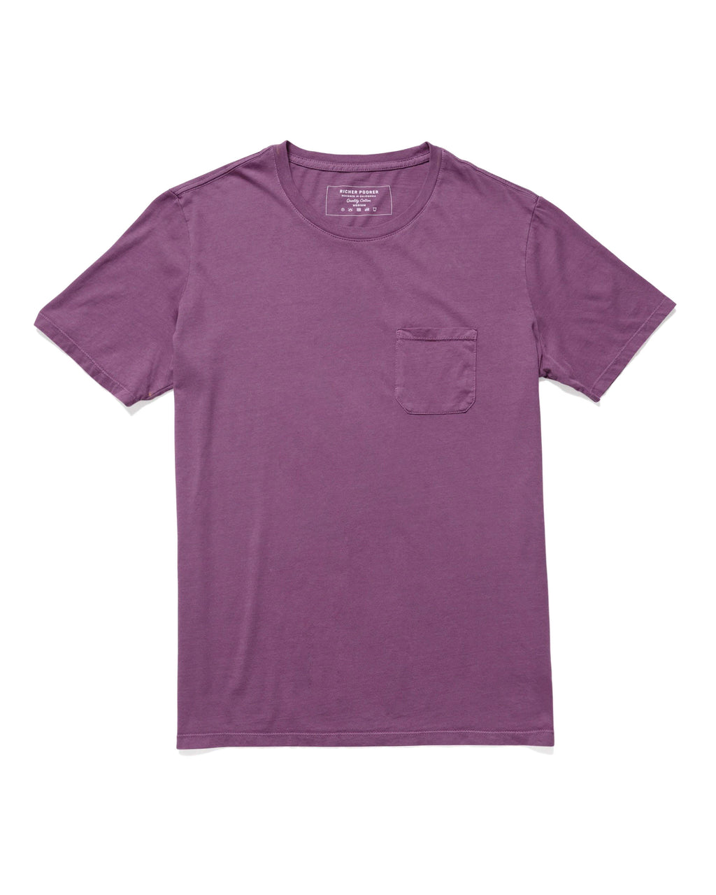 RICHER POORER -  Pocket Tee Plum