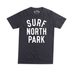 Aloha Beach Club - Surf North Park Black Tee - Aloha Beach Club