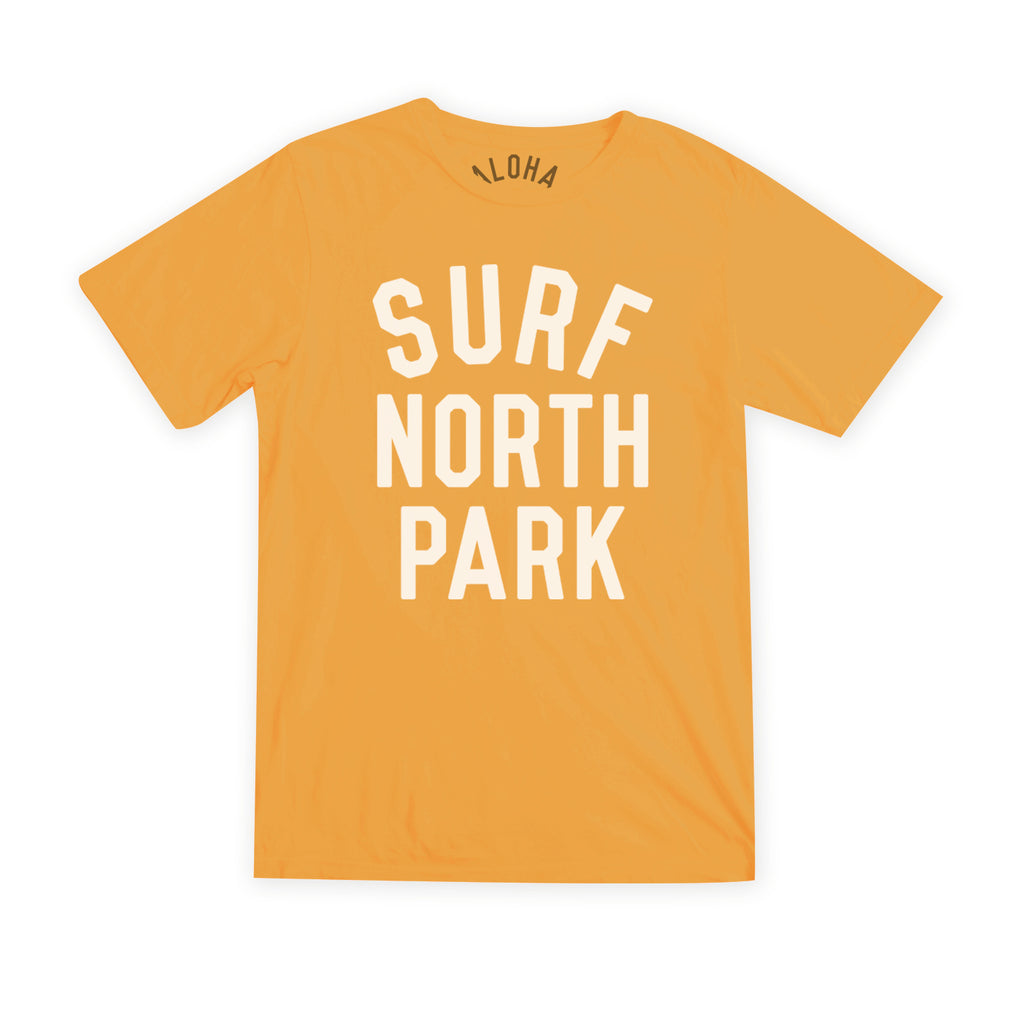 Aloha Beach Club - Surf North Park Burnt Orange Tee - Aloha Beach Club