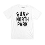 Aloha Beach Club - Surf North Park White Tee - Aloha Beach Club