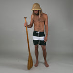 Aloha Beach Club - Tucker Trunk in Black and White - Aloha Beach Club