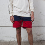 Aloha Beach Club - Tucker Trunk in Red and Navy - Aloha Beach Club