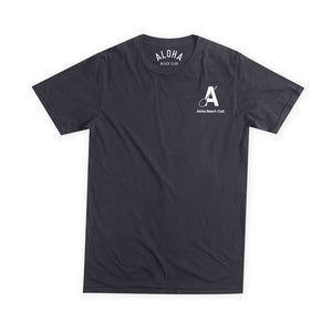 Aloha Beach Club - Canoe Club Tee Black - Aloha Beach Club