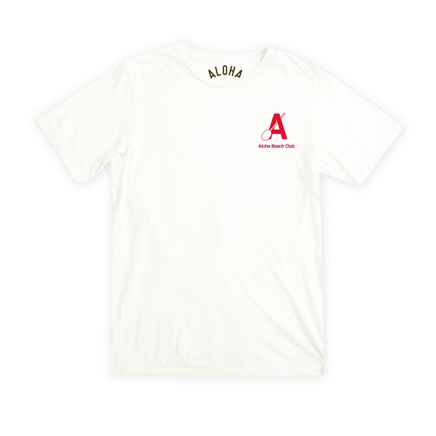 Aloha Beach Club - Canoe Club Tee Natural - Aloha Beach Club