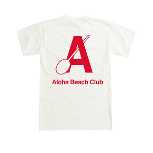 Aloha Beach Club - Canoe Club Tee Natural - Aloha Beach Club