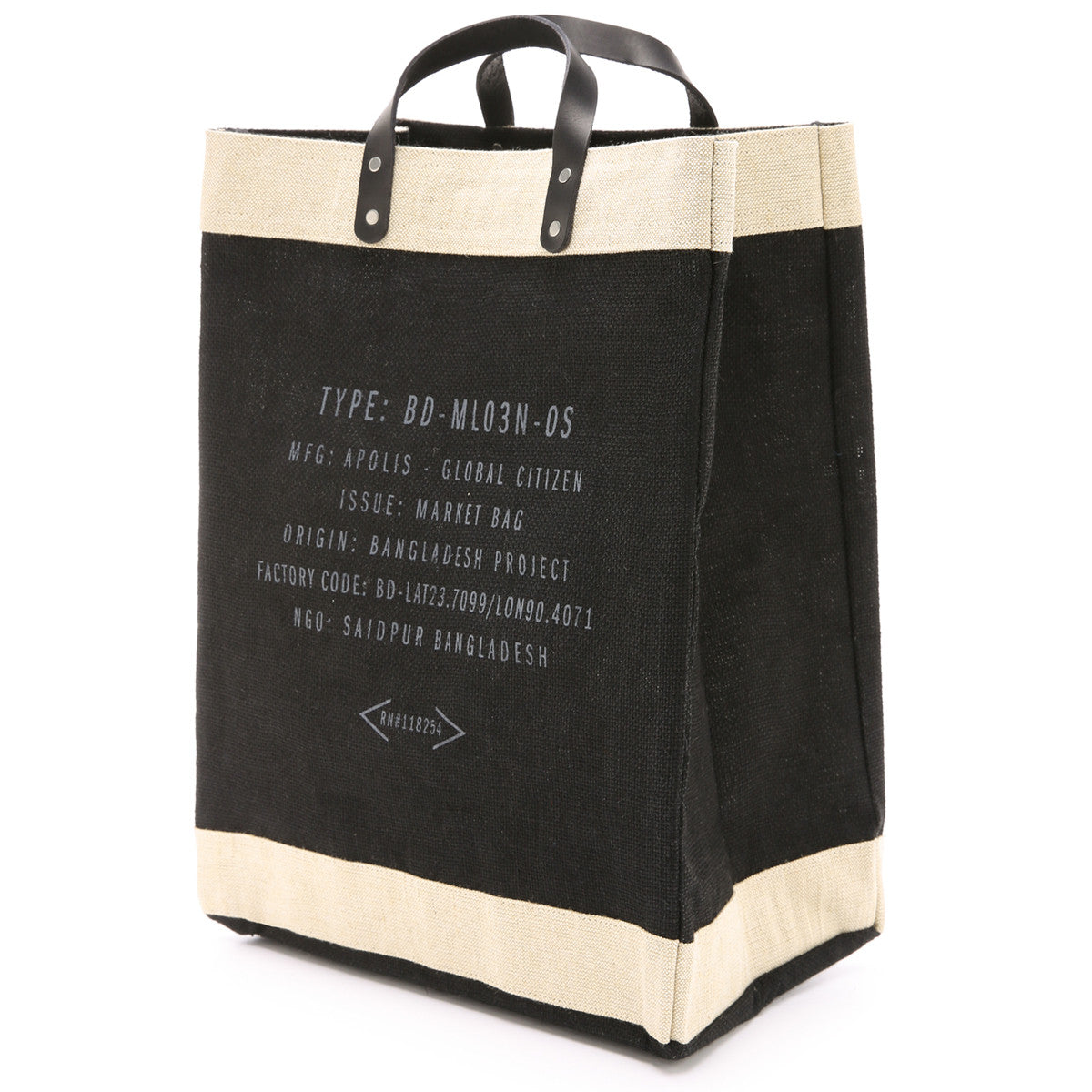 Apolis + Aloha Beach Club - (3-pack) Black Market Bag - Aloha Beach Club
