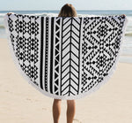 The Beach People - Aztec Round Towel