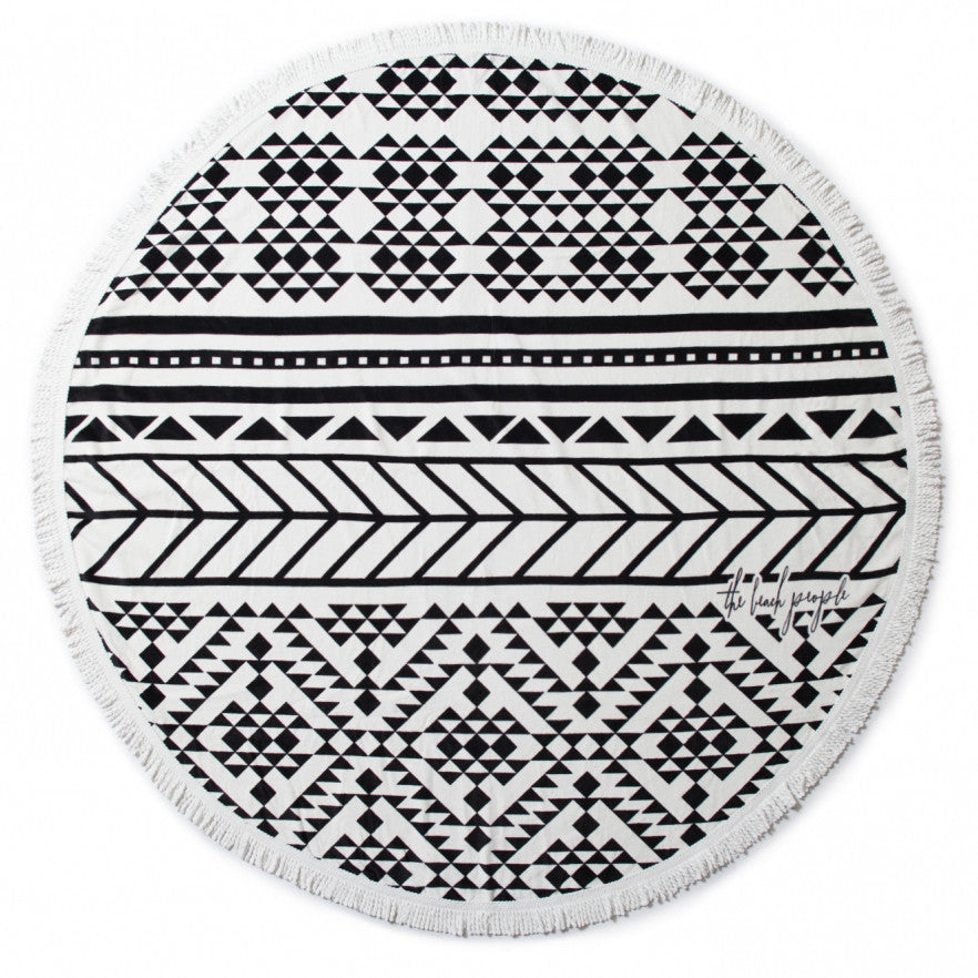 The Beach People - Aztec Round Towel