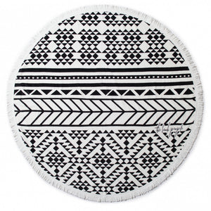 The Beach People - Aztec Round Towel