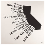 Orange & Park - California Coastal Counties Black
