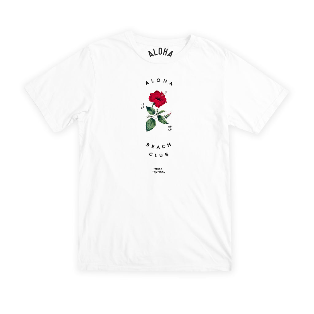 Aloha Beach Club - White Charm Tee - Aloha Beach Club