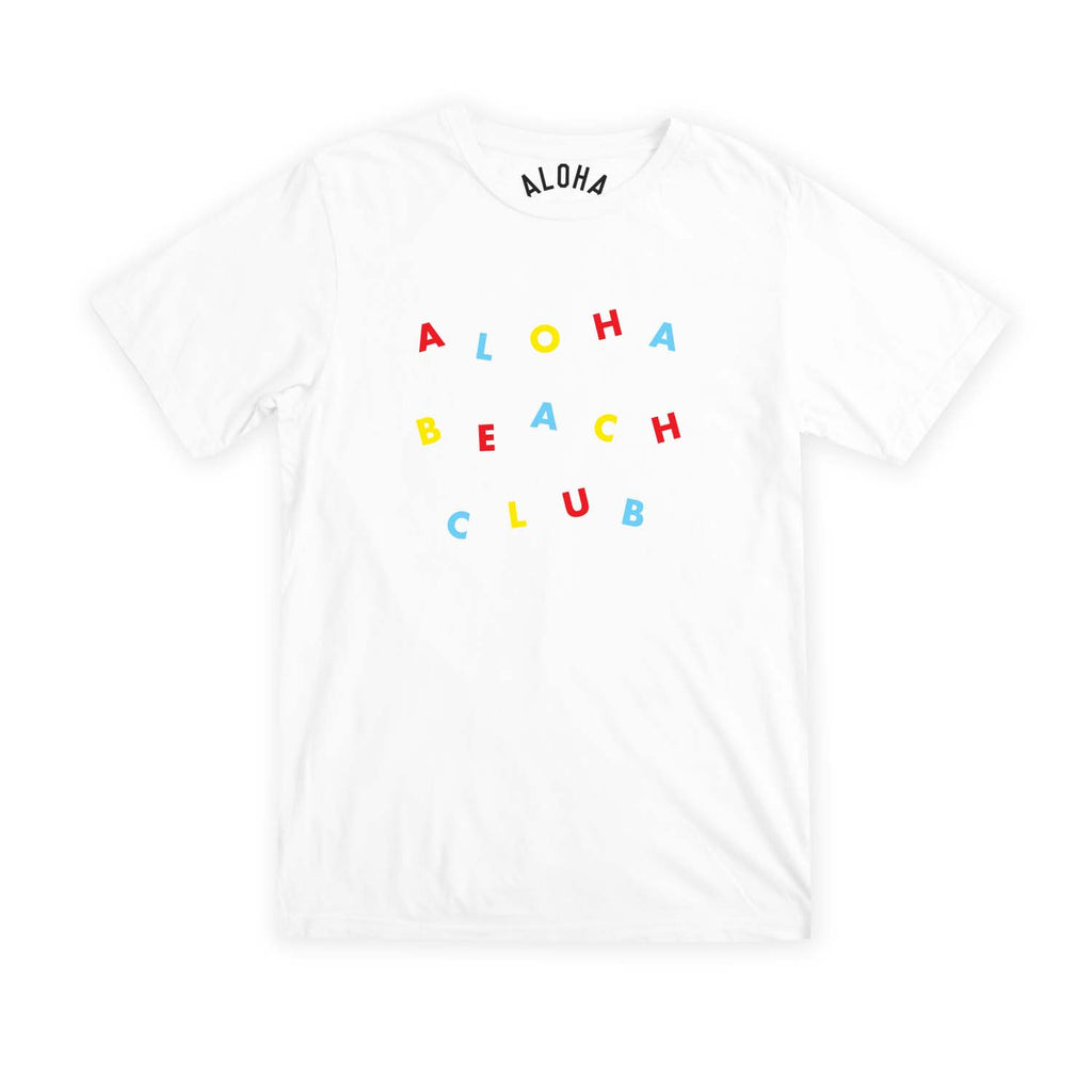 Aloha Beach Club - Circus Tee White - Aloha Beach Club