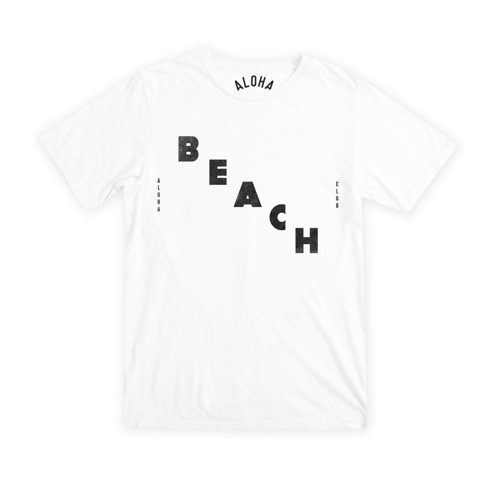 Aloha Beach Club - White Dagger Tee - Aloha Beach Club