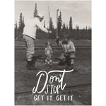 Dear Darling Calligraphy - Don't Stop Print