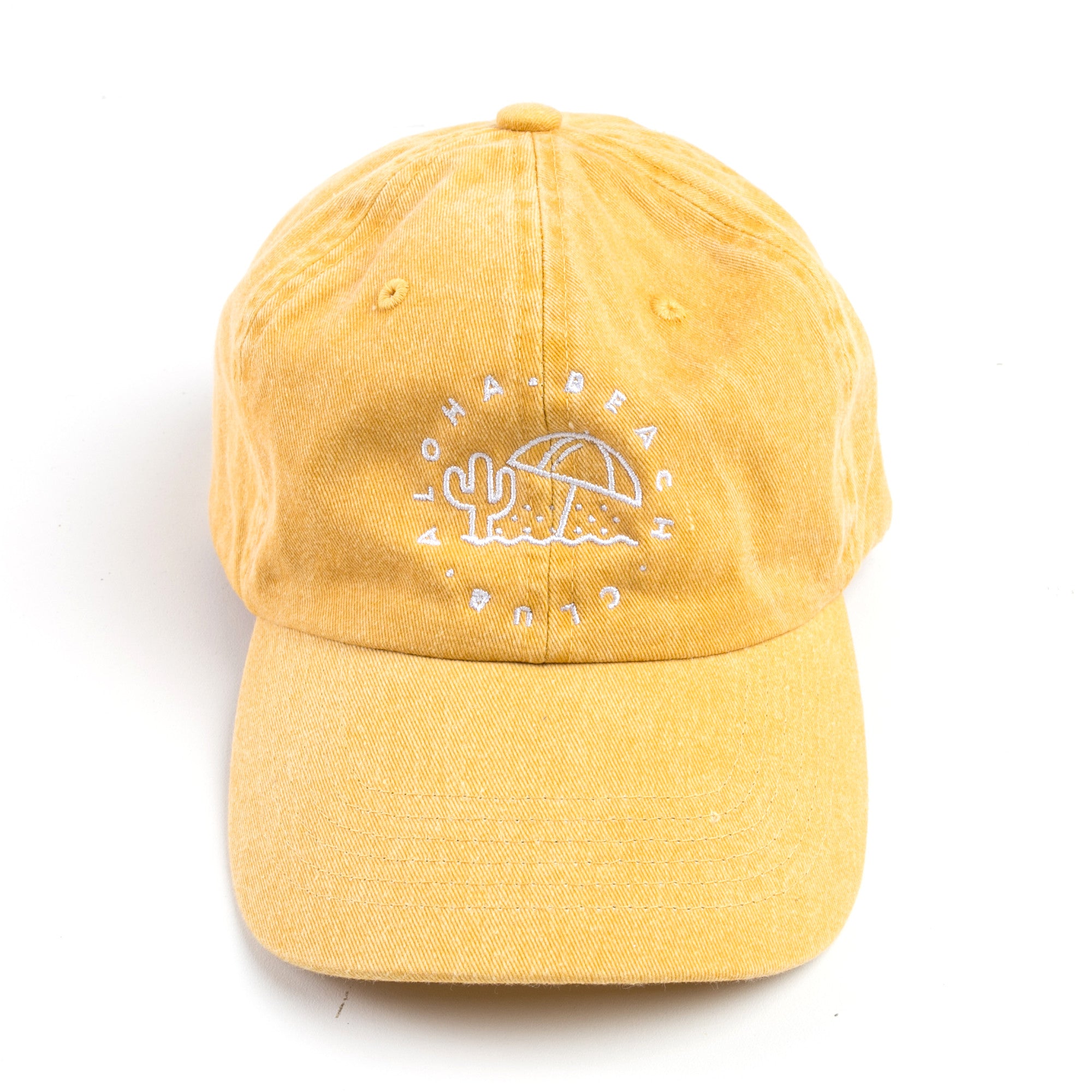 Aloha Beach Club - Trops Polo Cap Washed Gold - Aloha Beach Club