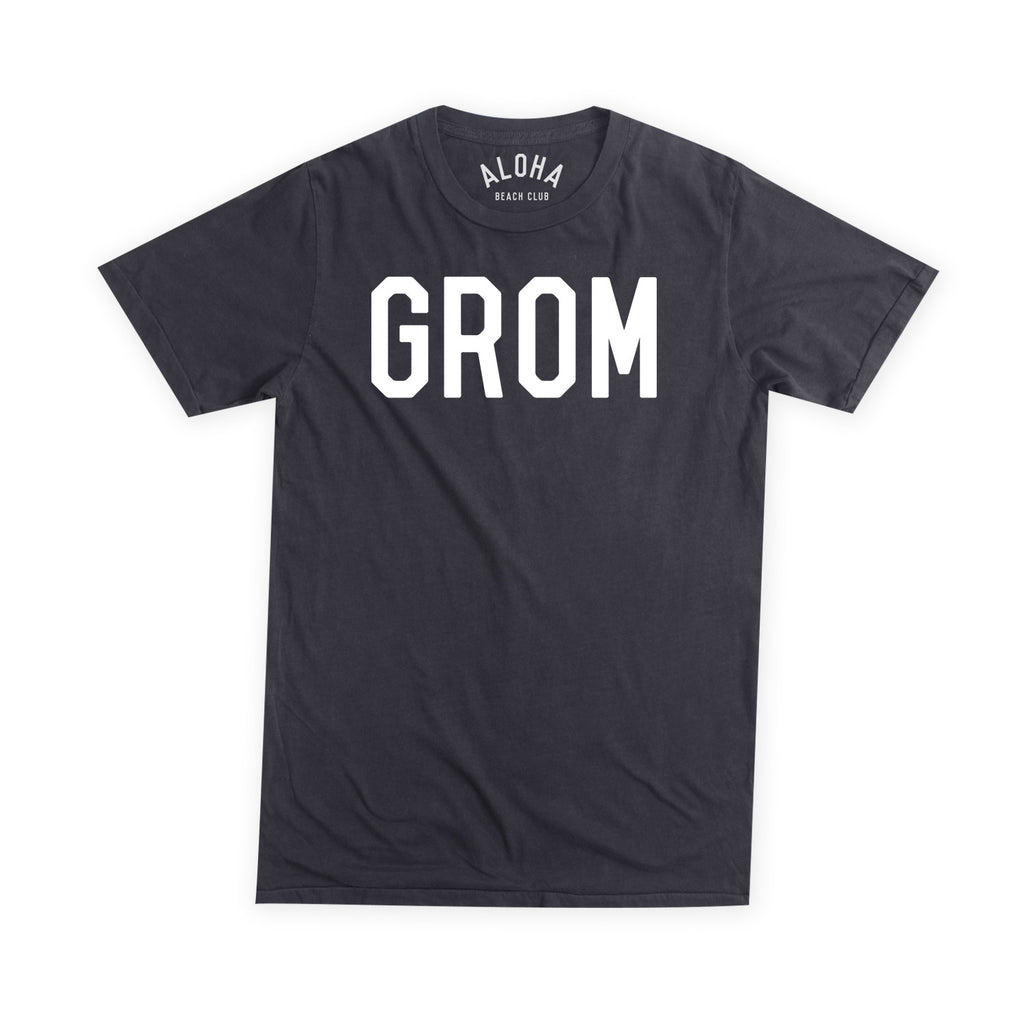 Aloha Beach Club - Grom Tee Black - Aloha Beach Club