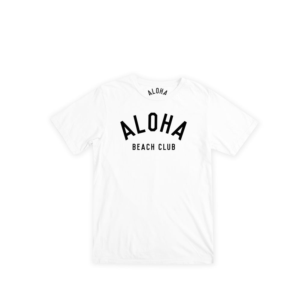 Aloha Beach Club - Kids Crew Tee White - Aloha Beach Club