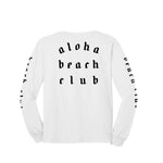 Aloha Beach Club - League Long Sleeve White - Aloha Beach Club