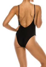 Sunburnt Reynolds - One Piece Bathing Suit Black