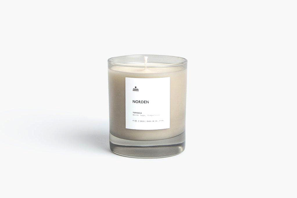 Norden - Glass Candle Topanga 9 oz