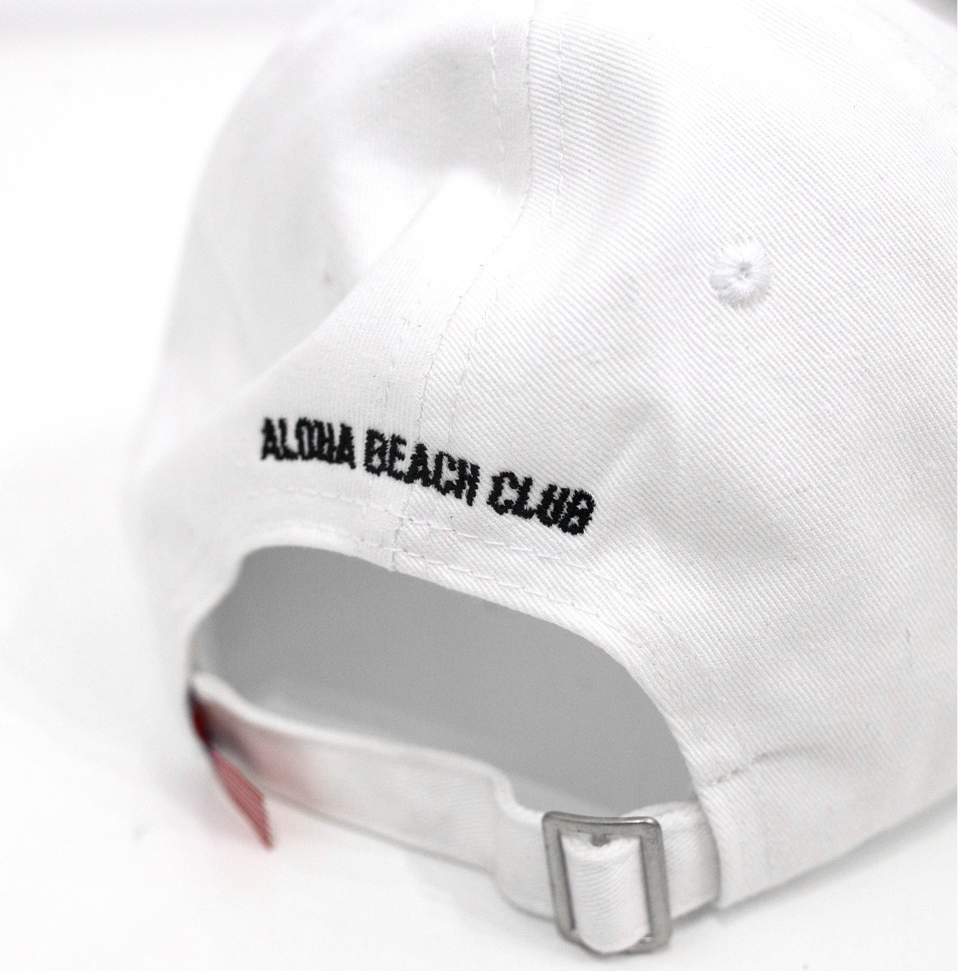 Aloha Beach Club - Sand Island Cap White - Aloha Beach Club